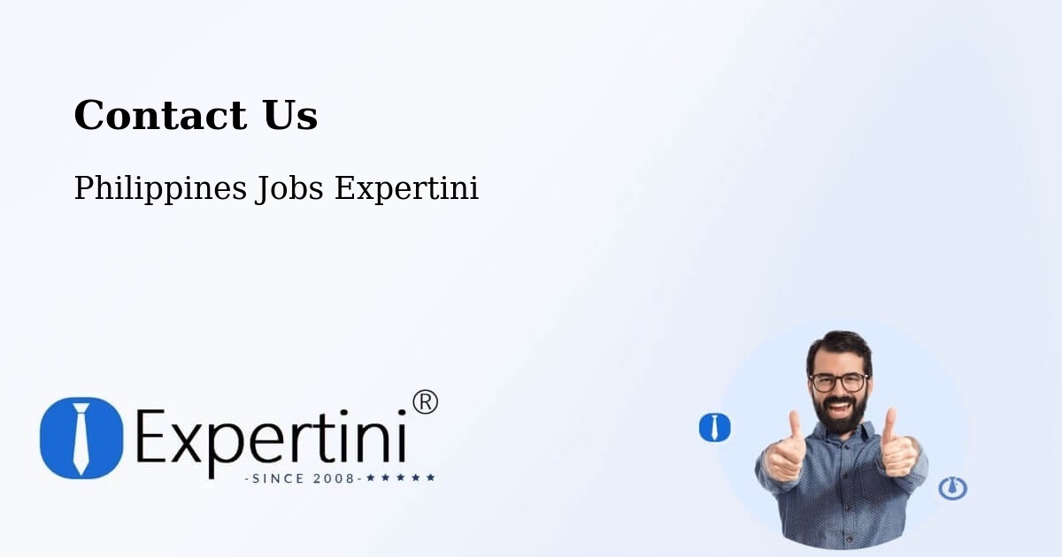 Contact Expertini – Mariveles - Philippines Jobs Expertini